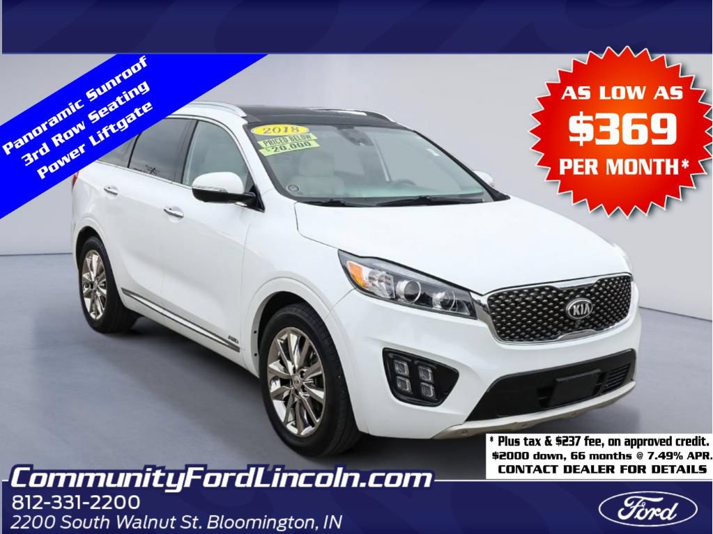 Used 2018 Kia Sorento SX