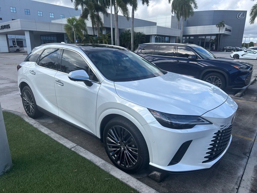 Certified 2025 Lexus RX 450h AWD w/ Luxury Package image 1
