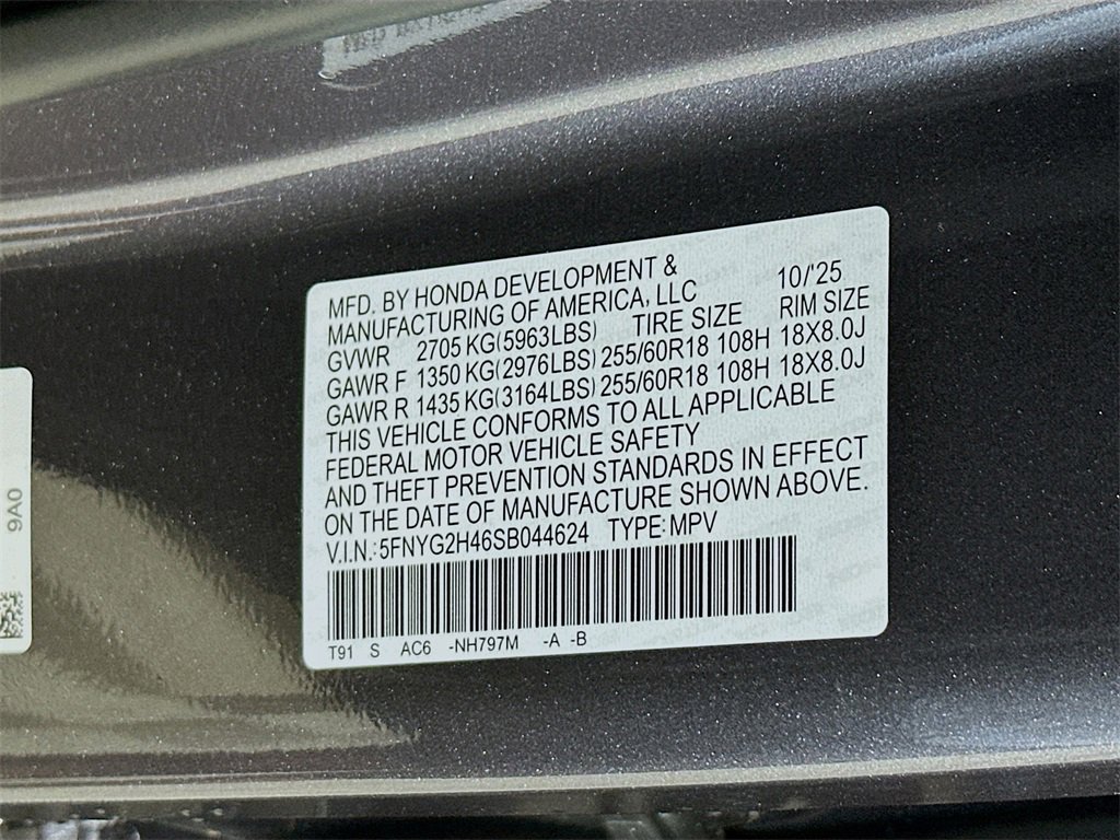 New 2025 Honda Pilot EX-L image 27