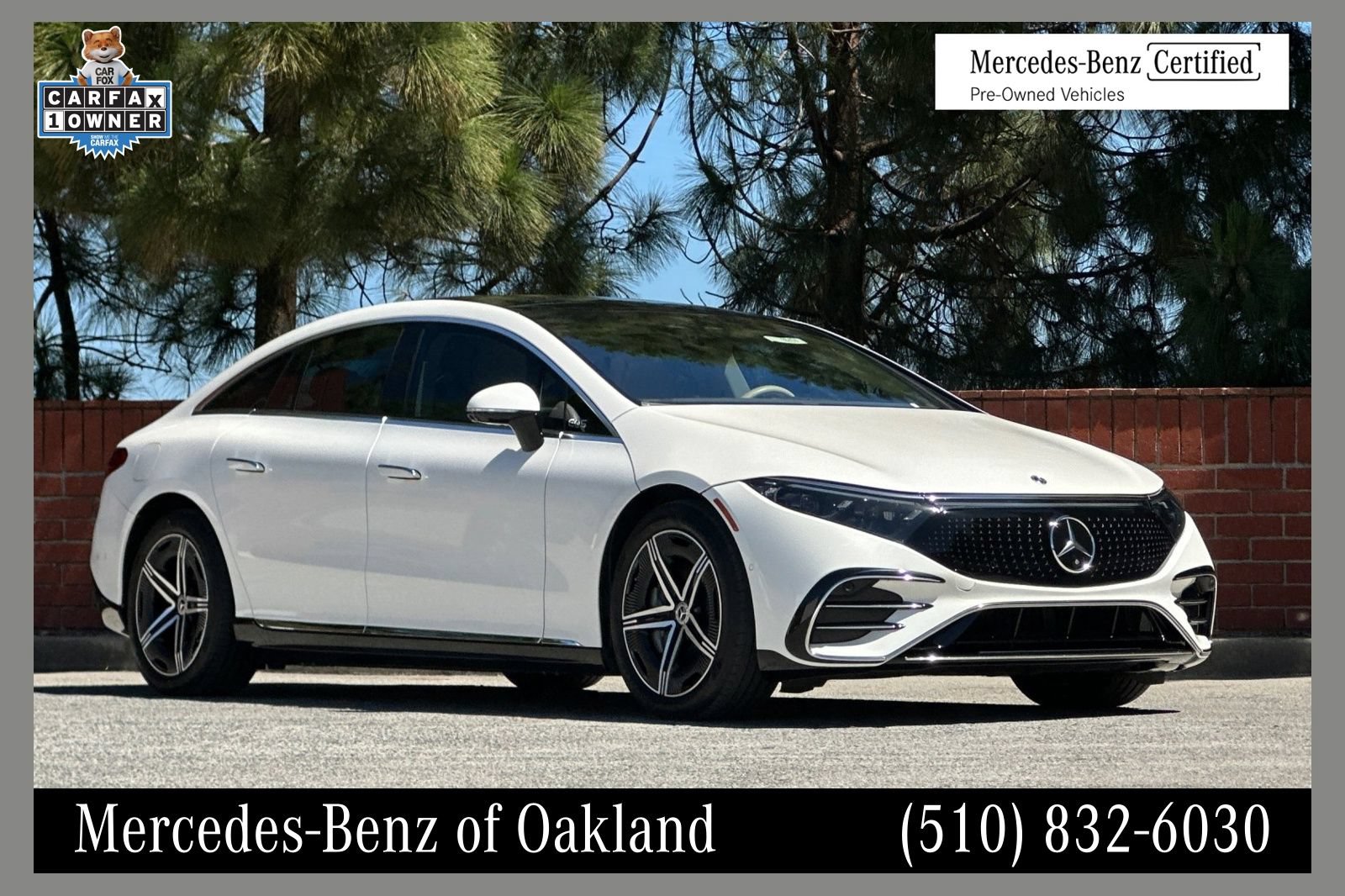 Certified 2023 Mercedes-Benz EQS 450+ 4MATIC Sedan 360° Tour