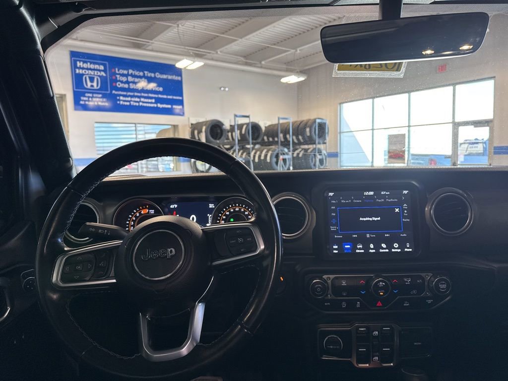 Used 2021 Jeep Wrangler Unlimited Sahara w/ Uconnect 4C Nav & Sound Group image 10