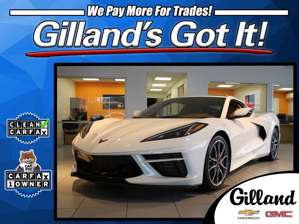 Used 2023 Chevrolet Corvette Stingray Premium Cpe w/ Z51 Performance Package image 1