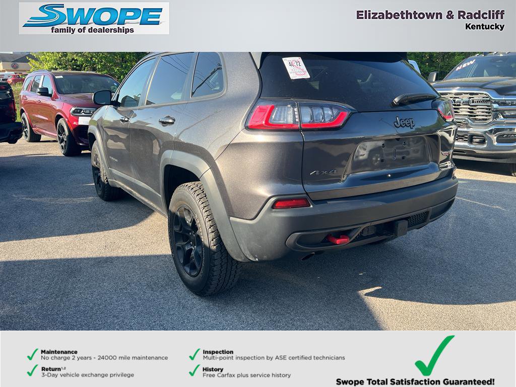 Certified 2022 Jeep Cherokee Trailhawk w/ Technology Group B AWD/4WD image 3