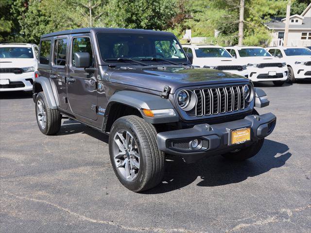 Certified 2025 Jeep Wrangler Unlimited Sport S 4xe w/ Convenience Group AWD/4WD image 1