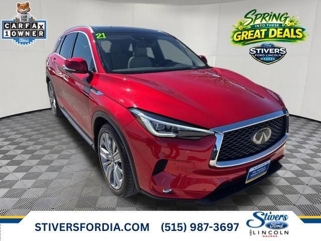 Used 2021 INFINITI QX50 Sensory w/ Cargo Package image 1