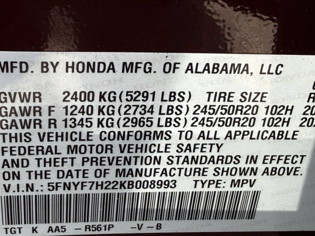 Used 2019 Honda Passport Sport image 25