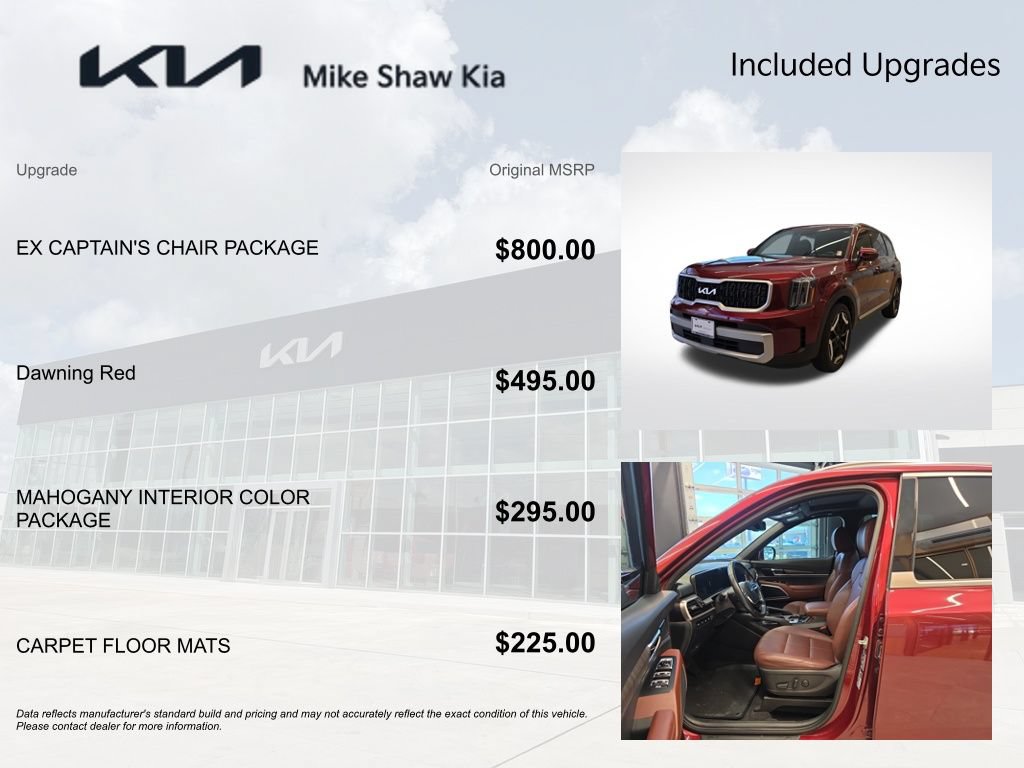 Certified 2023 Kia Telluride EX w/ EX Captain's Chair Package FWD image 6