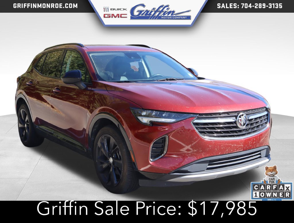 Used 2021 Buick Envision Essence w/ Sport Touring Package FWD image 8