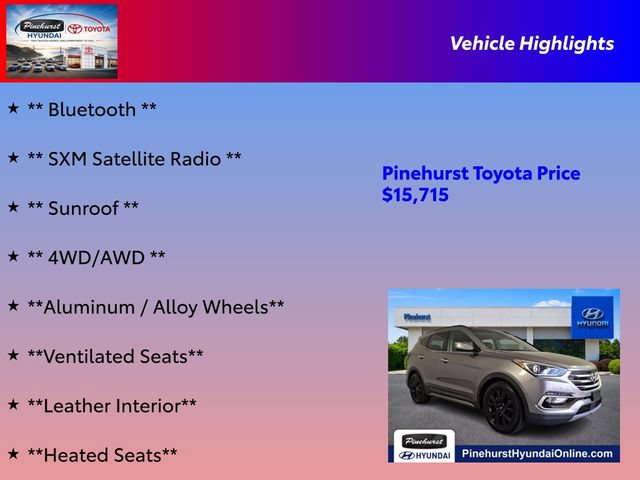 Used 2018 Hyundai Santa Fe Sport w/ 2.0T Ultimate Tech Package 05 AWD/4WD image 16