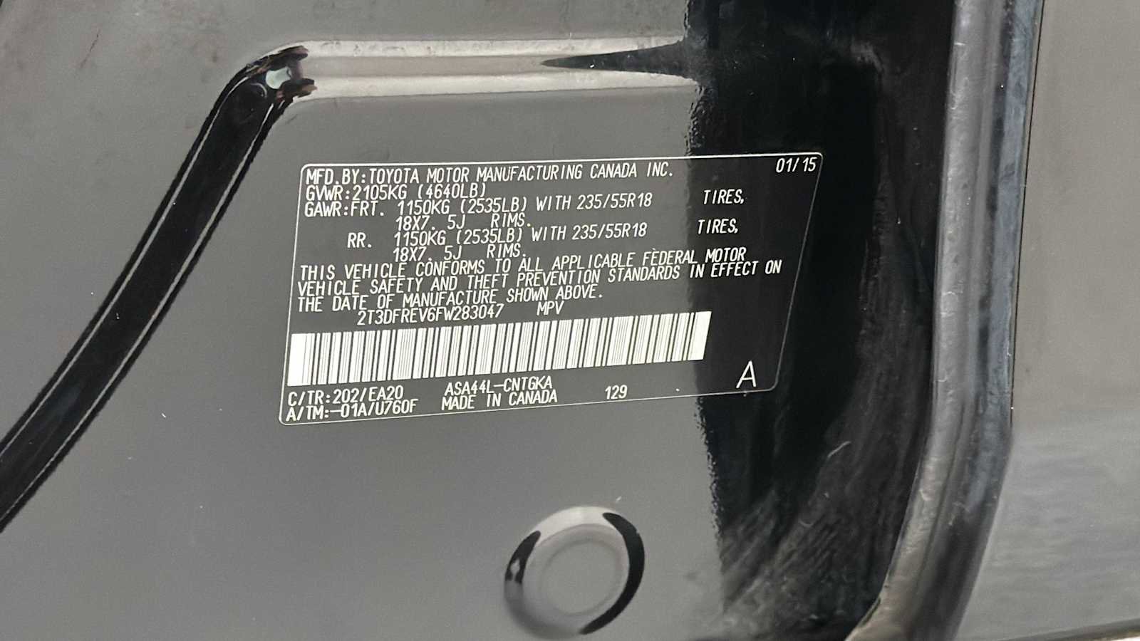 Used 2015 Toyota RAV4 Limited w/ Technology Package image 11