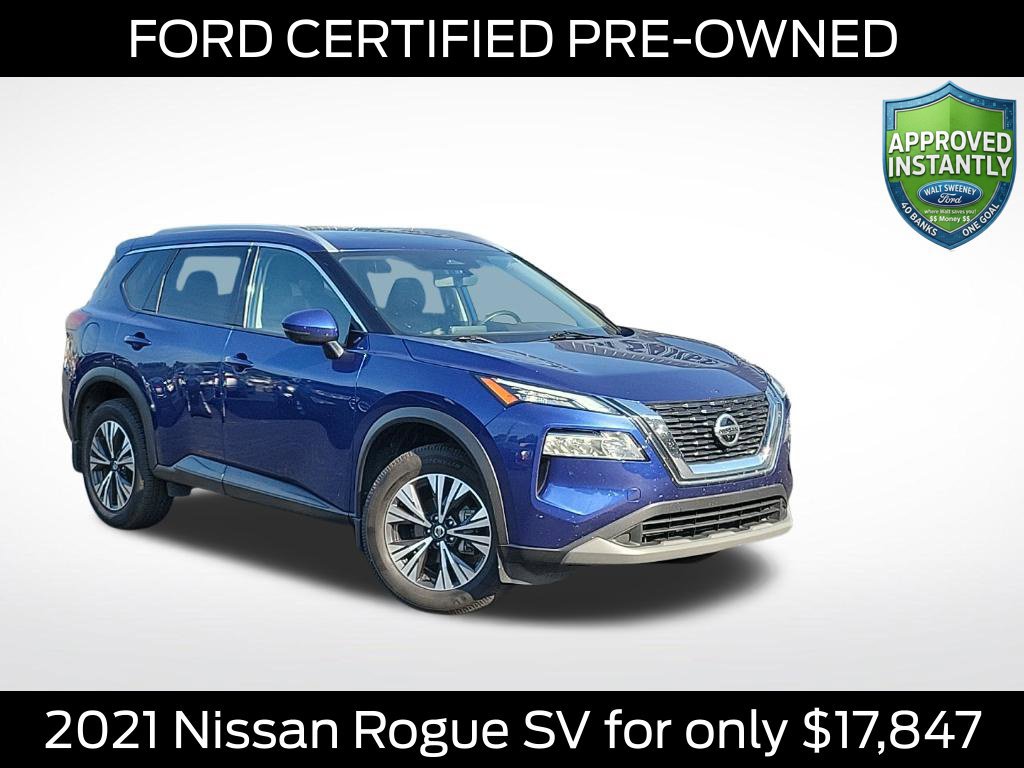 Used 2021 Nissan Rogue SV w/ Premium Package AWD/4WD image 1