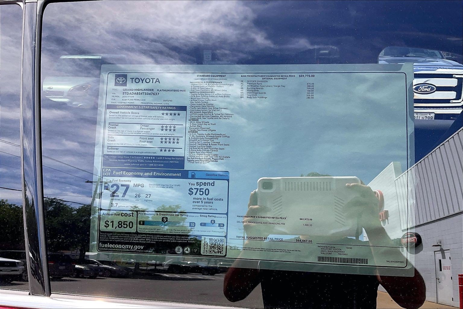 New 2026 Toyota Grand Highlander AWD Hybrid image 18