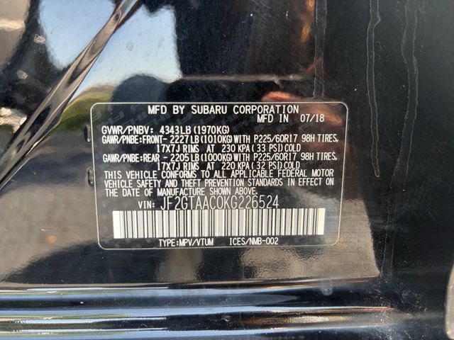 Used 2019 Subaru Crosstrek 2.0i AWD/4WD image 25