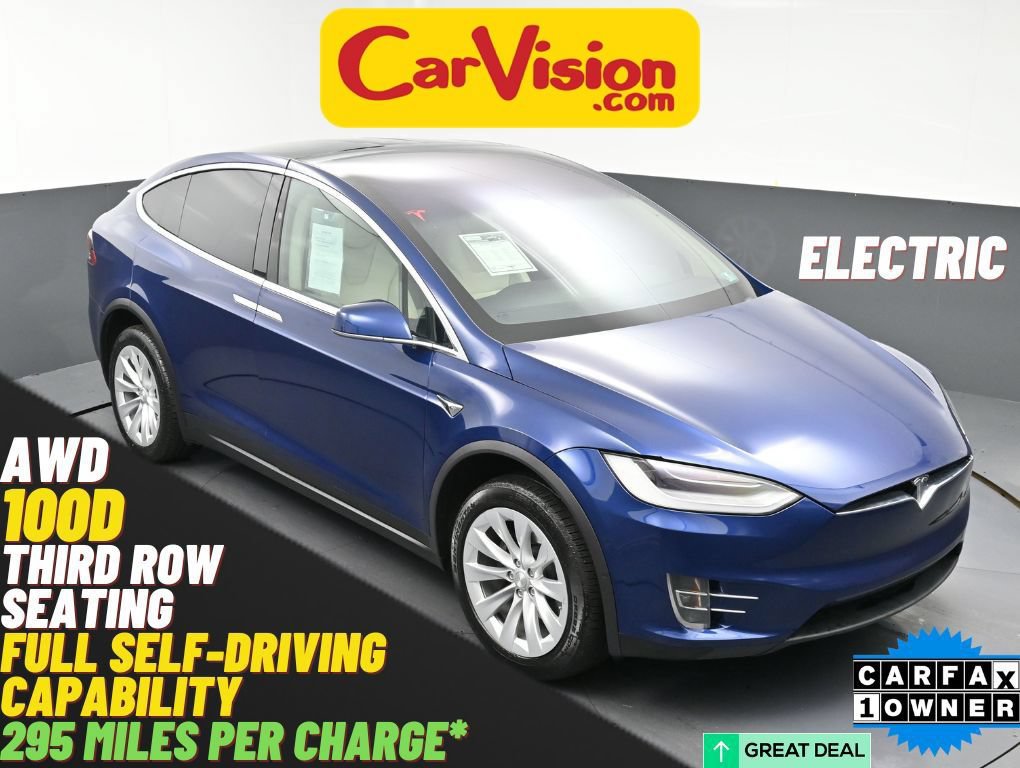 Used 2017 Tesla Model X 100D AWD/4WD image 1