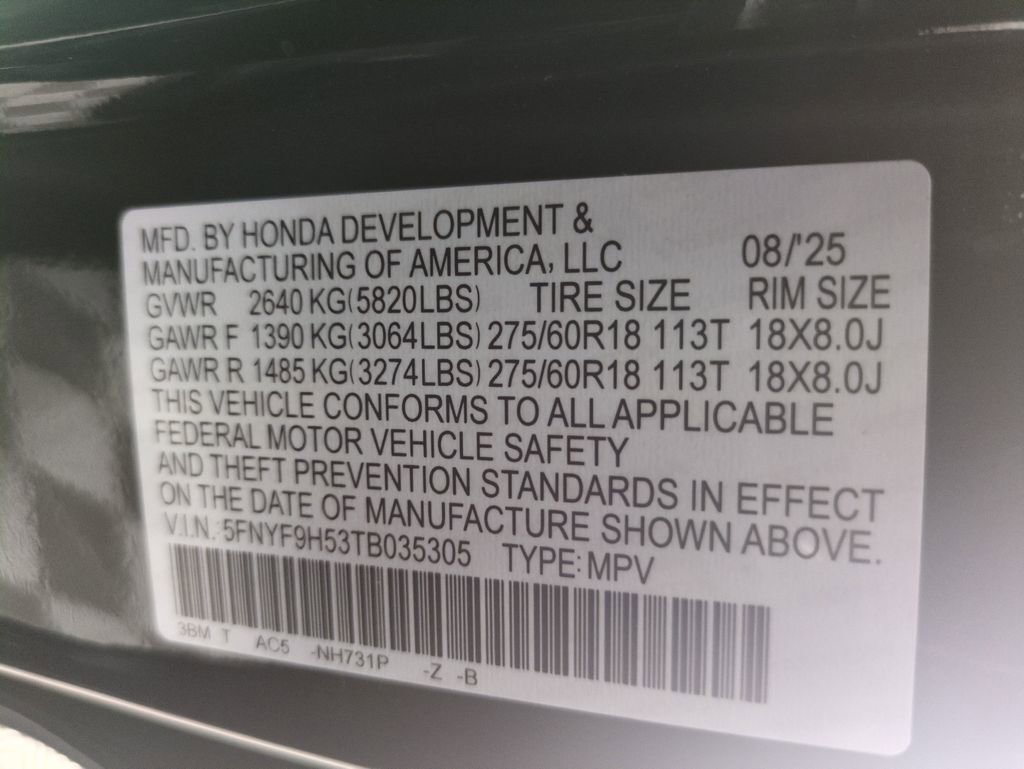 New 2026 Honda Passport TrailSport image 30