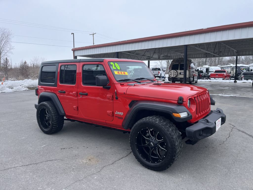 Used 2020 Jeep Wrangler Unlimited Sport S image 1