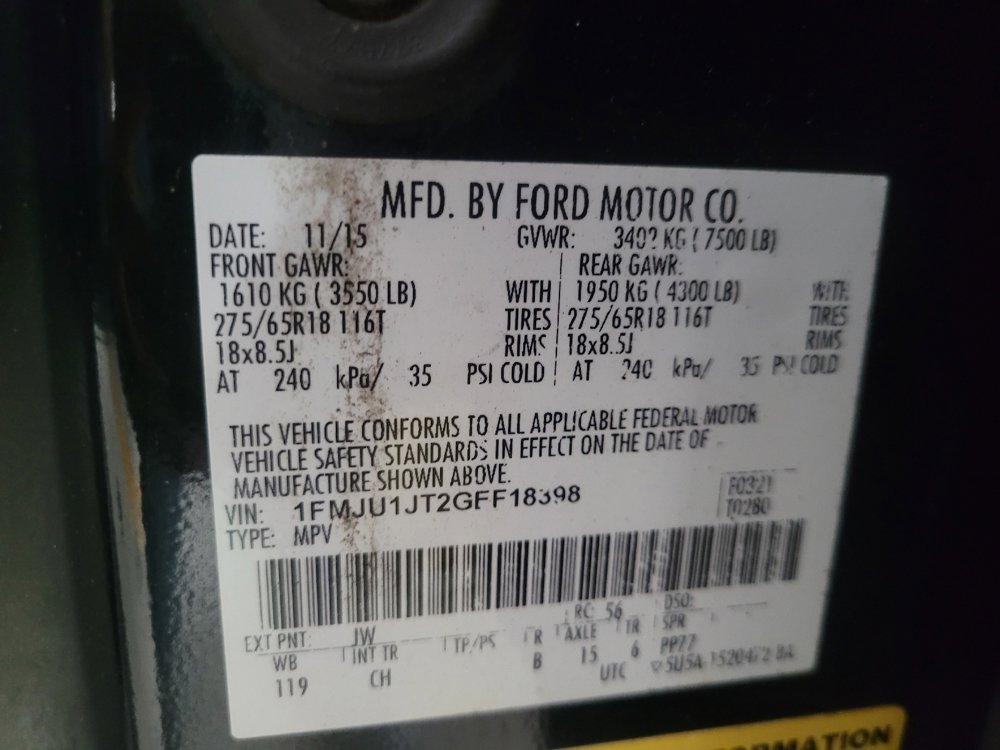 Used 2016 Ford Expedition XLT AWD/4WD image 33