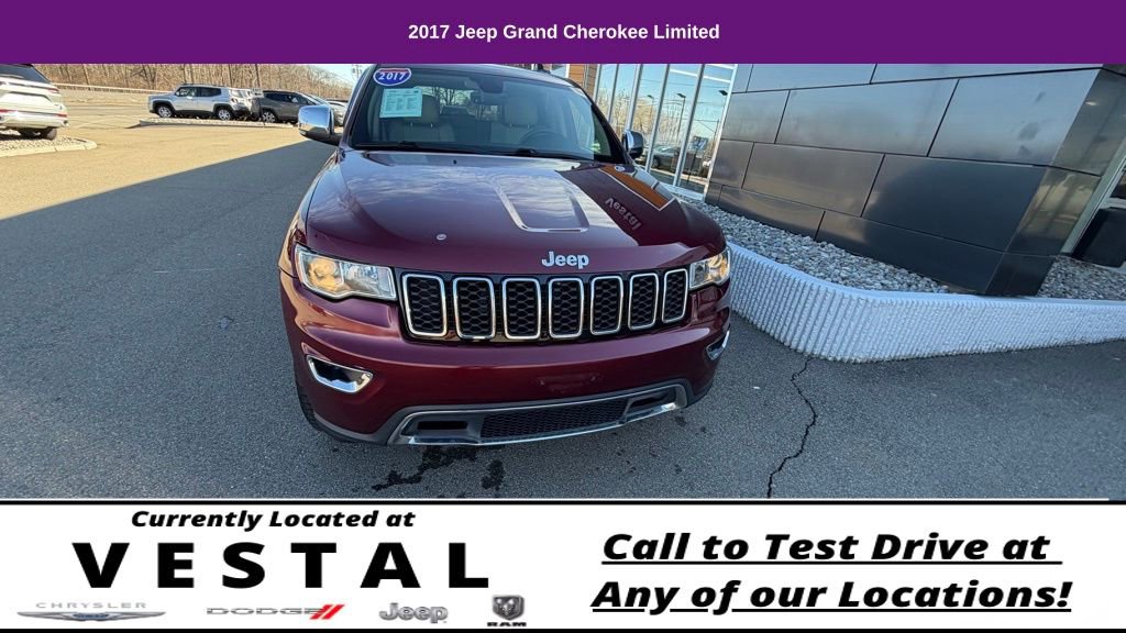 Used 2017 Jeep Grand Cherokee Limited AWD/4WD image 4