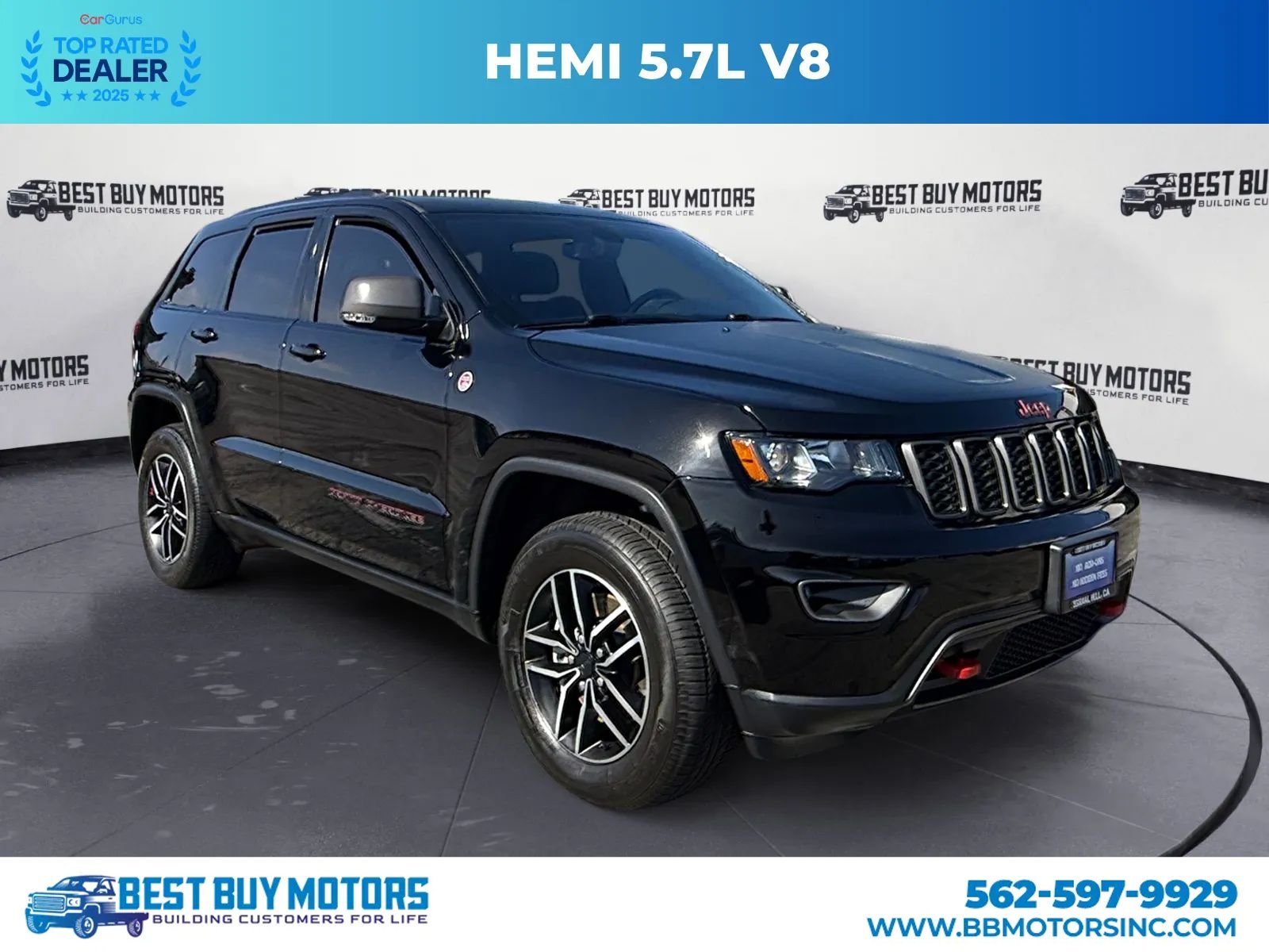 Used 2021 Jeep Grand Cherokee Trailhawk AWD/4WD image 1