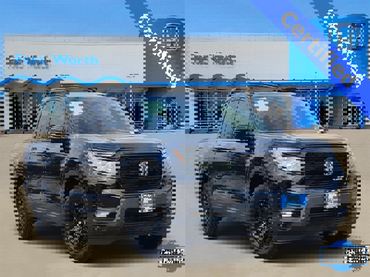 Certified 2022 Honda Ridgeline Black Edition image 1