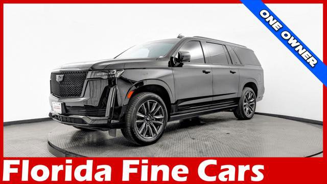 Used 2021 Cadillac Escalade ESV Sport w/ Driver Assist Tech Package