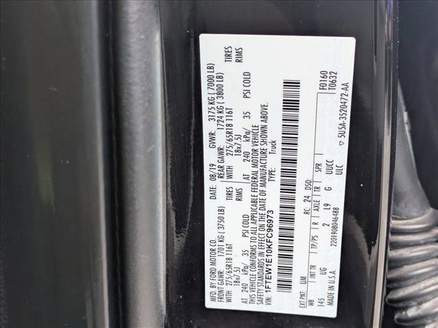 Certified 2019 Ford F150 XLT w/ Equipment Group 302A Luxury image 27