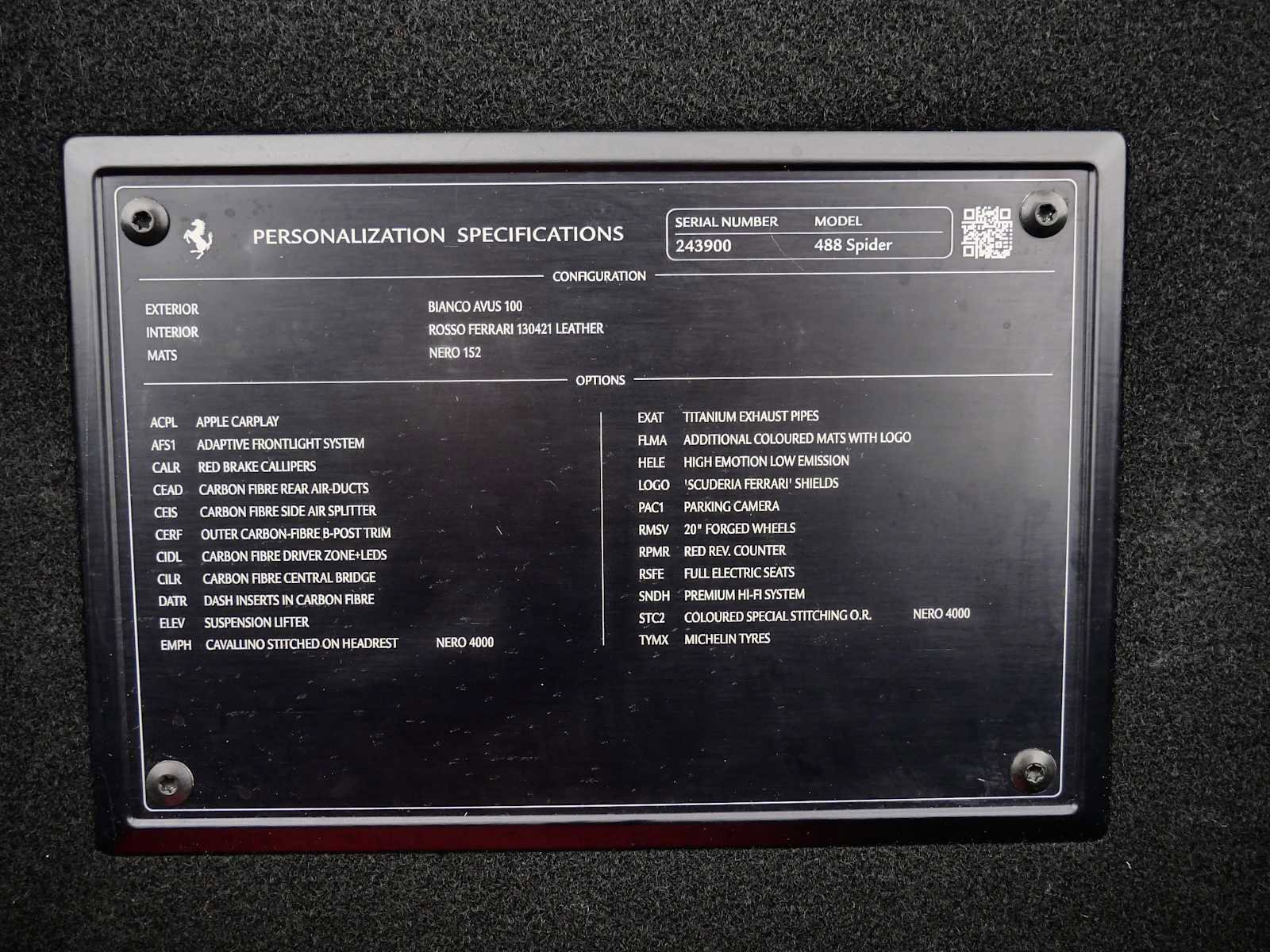 Certified 2019 Ferrari 488 Spider image 32