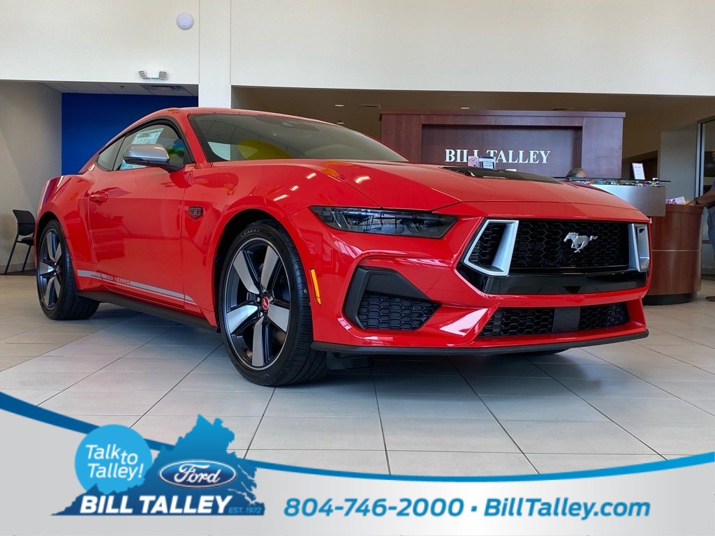 New 2025 Ford Mustang GT Premium w/ 60th Anniversary Package