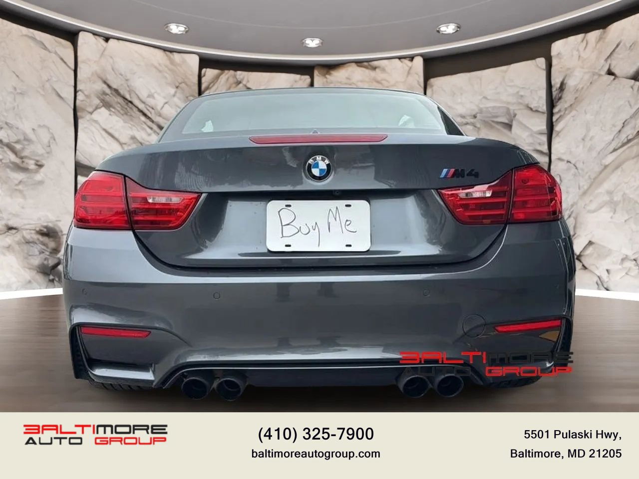 Used 2017 BMW M4 Convertible w/ Competition Package RWD image 11