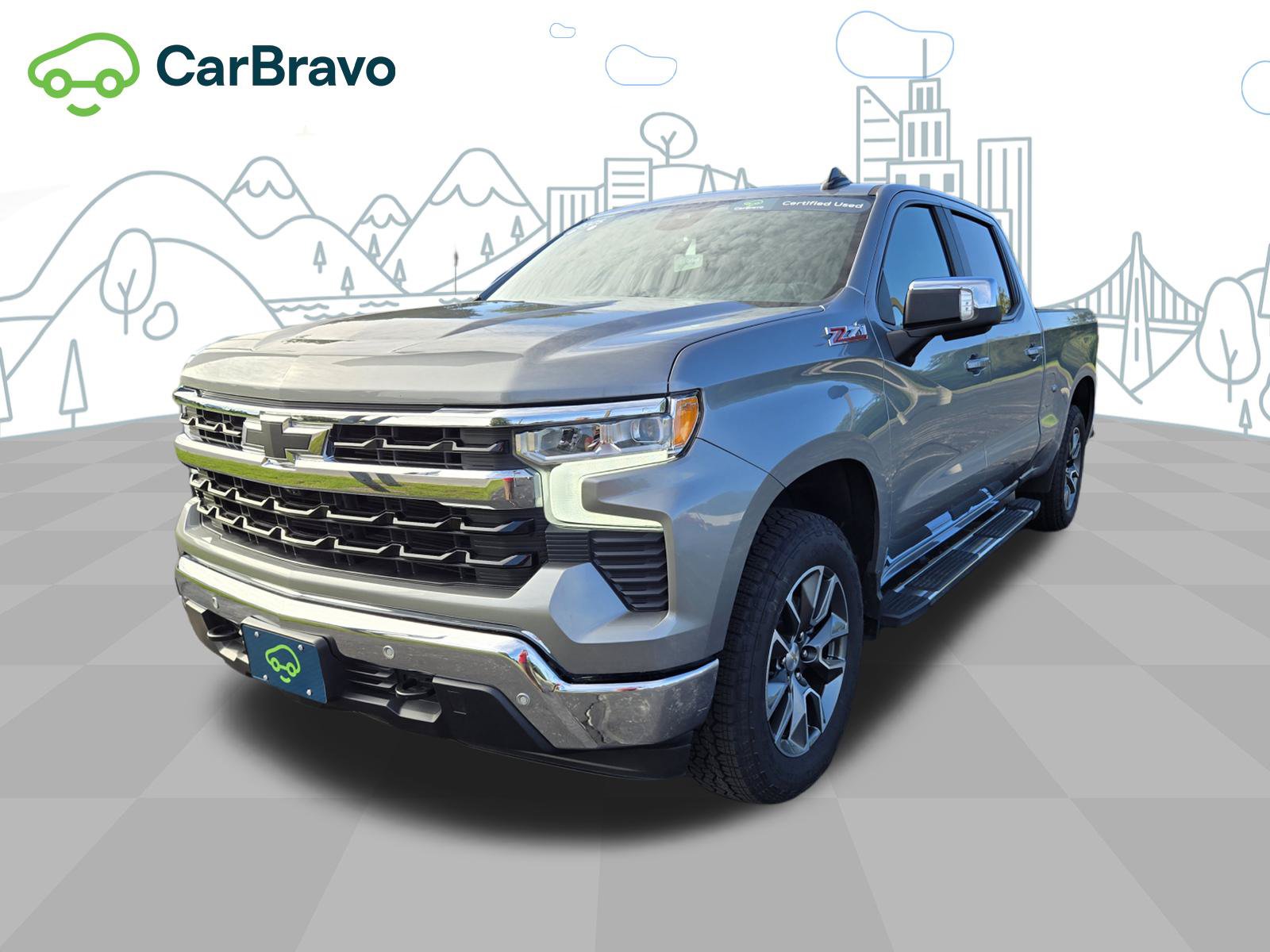 Certified 2025 Chevrolet Silverado 1500 LT AWD/4WD image 1
