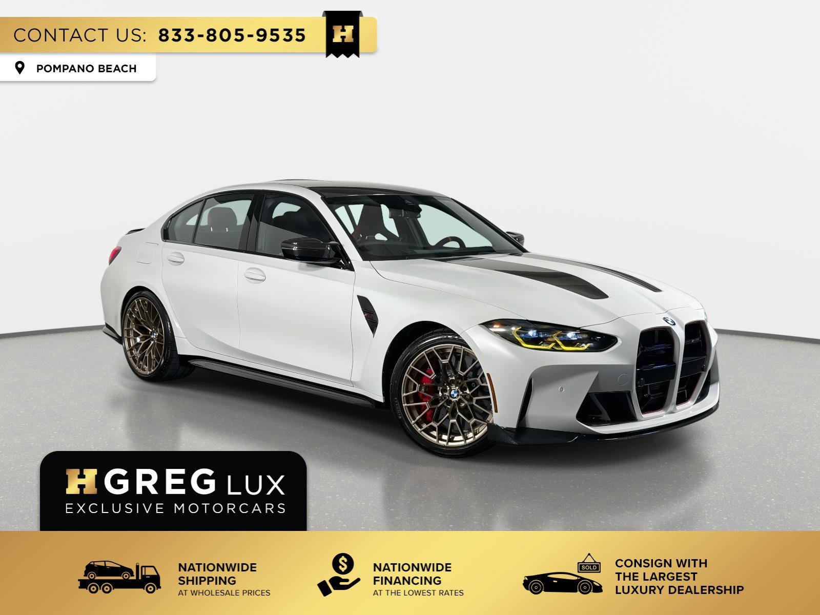 Used 2024 BMW M3 CS w/ M Driver's Package AWD/4WD image 1