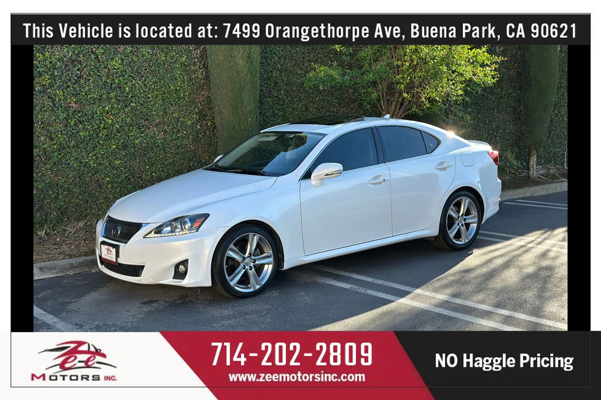 Used 2012 Lexus IS 250 IS 250 Sedan 4D w/ Premium Pkg Value Edition image 12