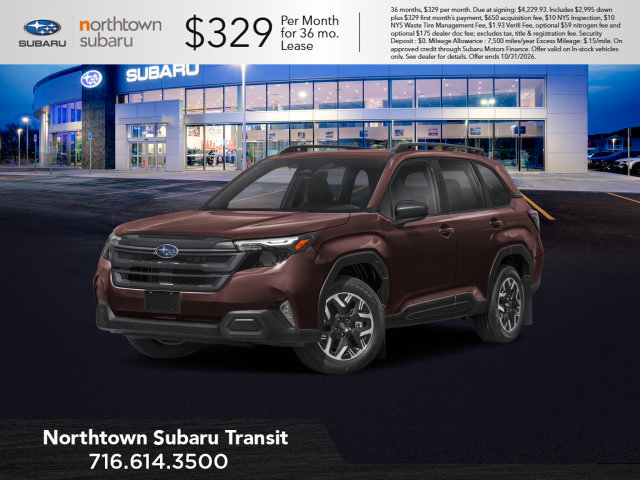 New 2026 Subaru Forester Premium