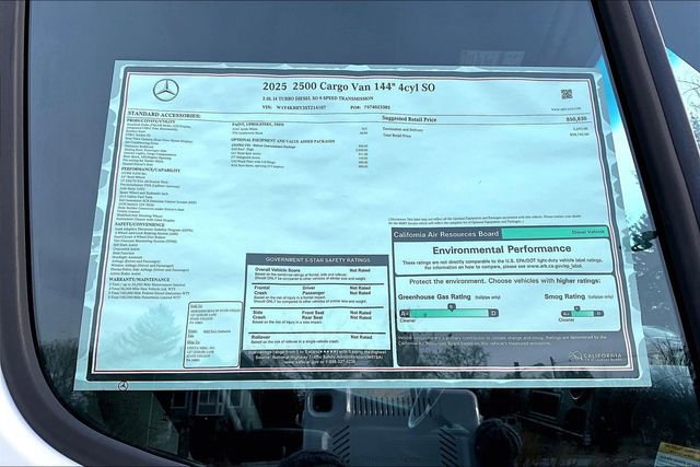 New 2025 Mercedes-Benz Sprinter 2500 image 17