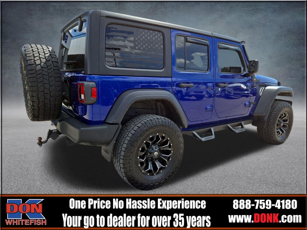 Used 2020 Jeep Wrangler Unlimited Sport AWD/4WD image 8