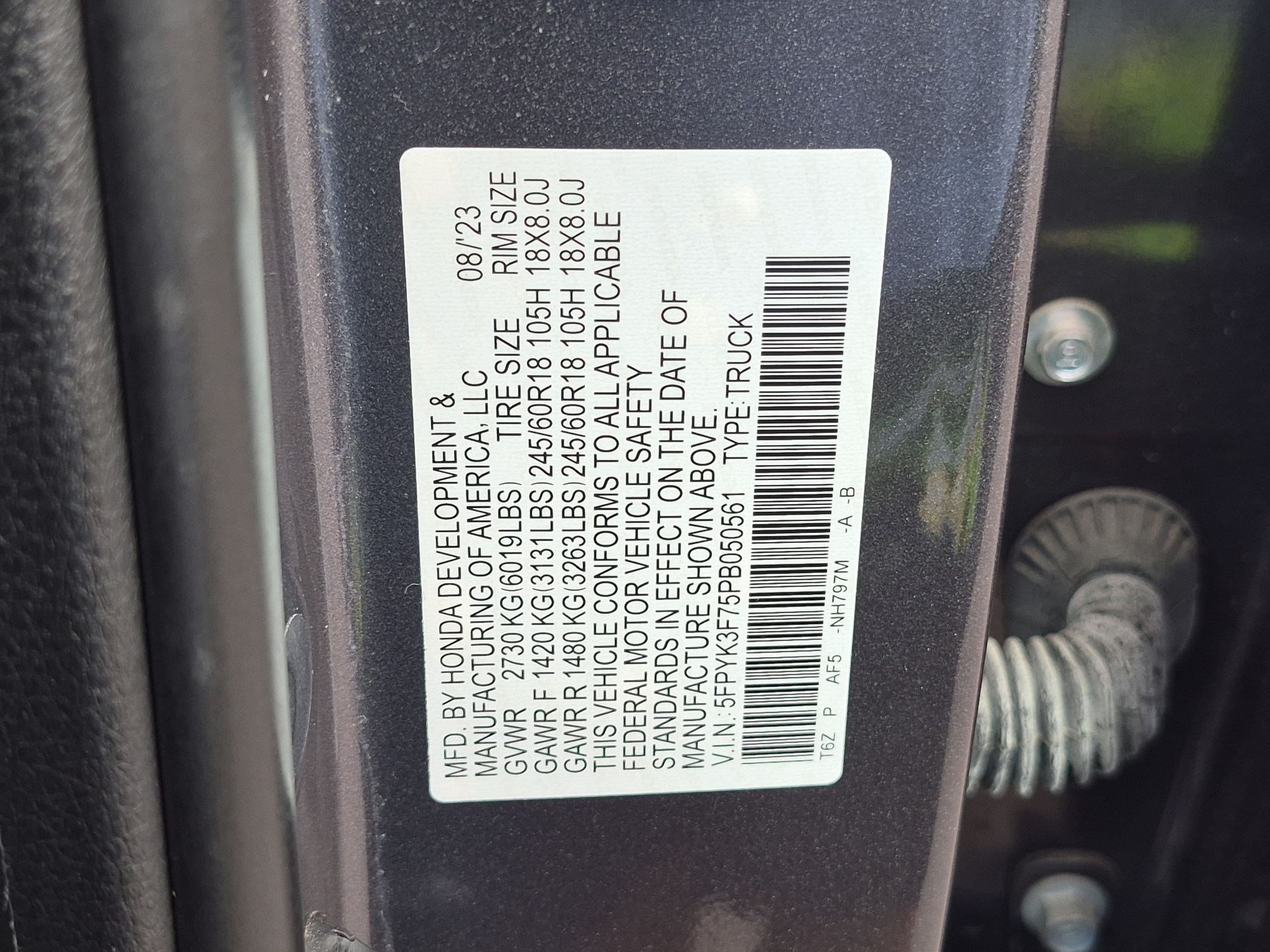 Used 2023 Honda Ridgeline RTL-E image 37