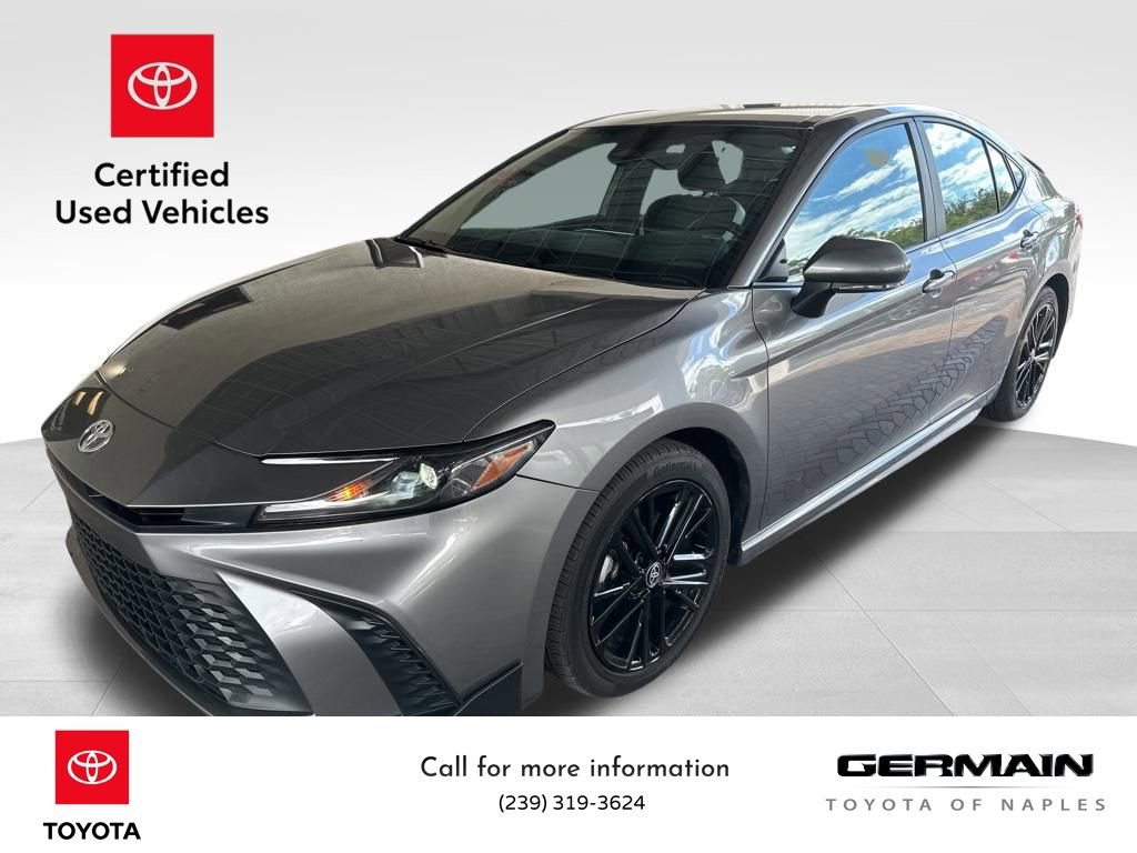 Certified 2025 Toyota Camry SE