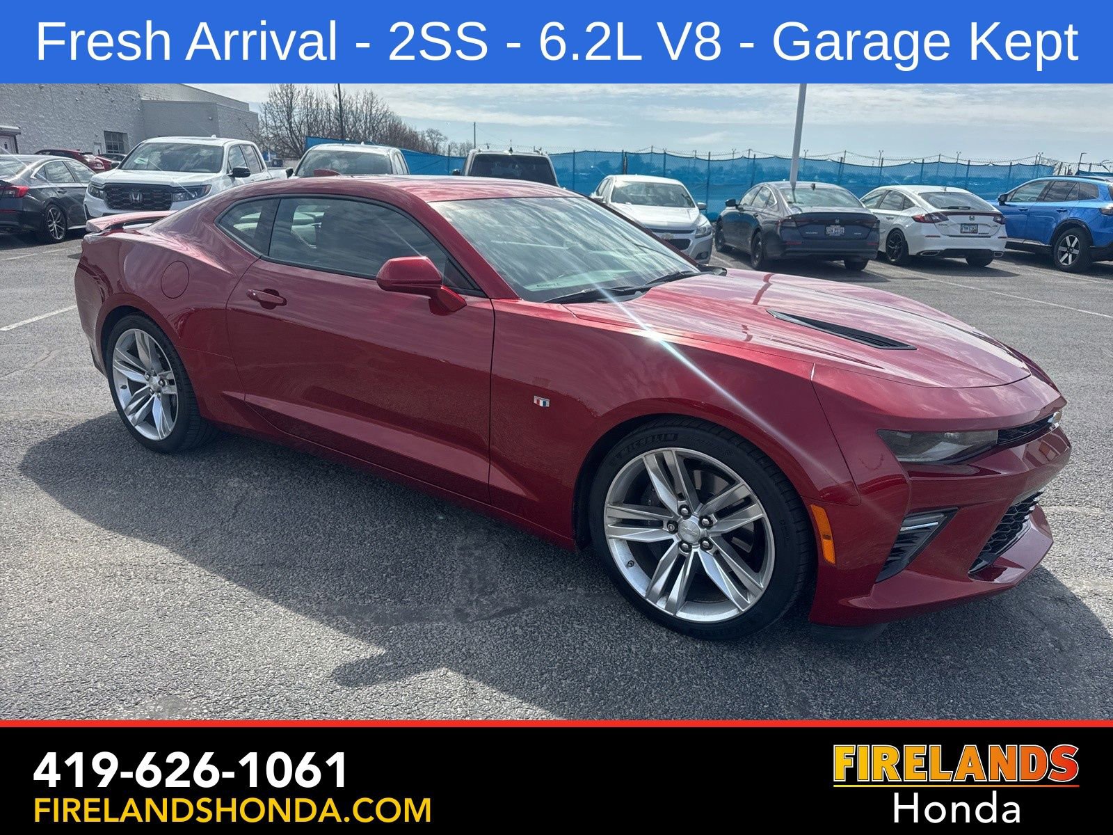 Used 2017 Chevrolet Camaro SS RWD image 9