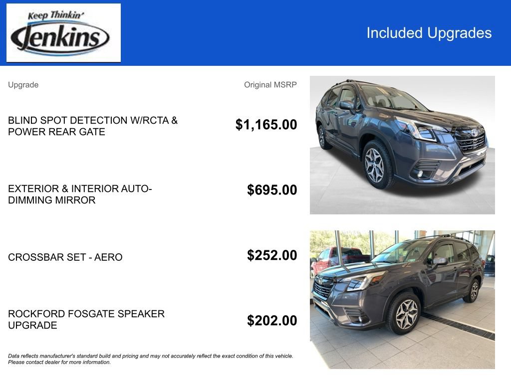 Certified 2024 Subaru Forester Premium AWD/4WD image 4