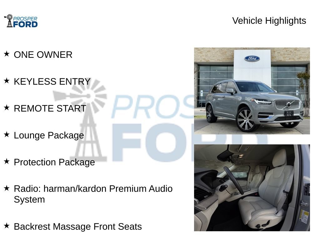 Used 2024 Volvo XC90 T8 Ultimate w/ Lounge Package AWD/4WD image 5