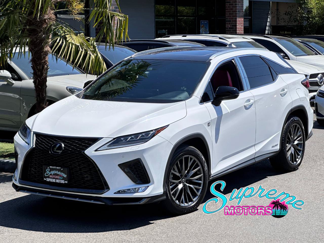 Used 2020 Lexus RX 450h F Sport w/ Accessory Package AWD/4WD image 1