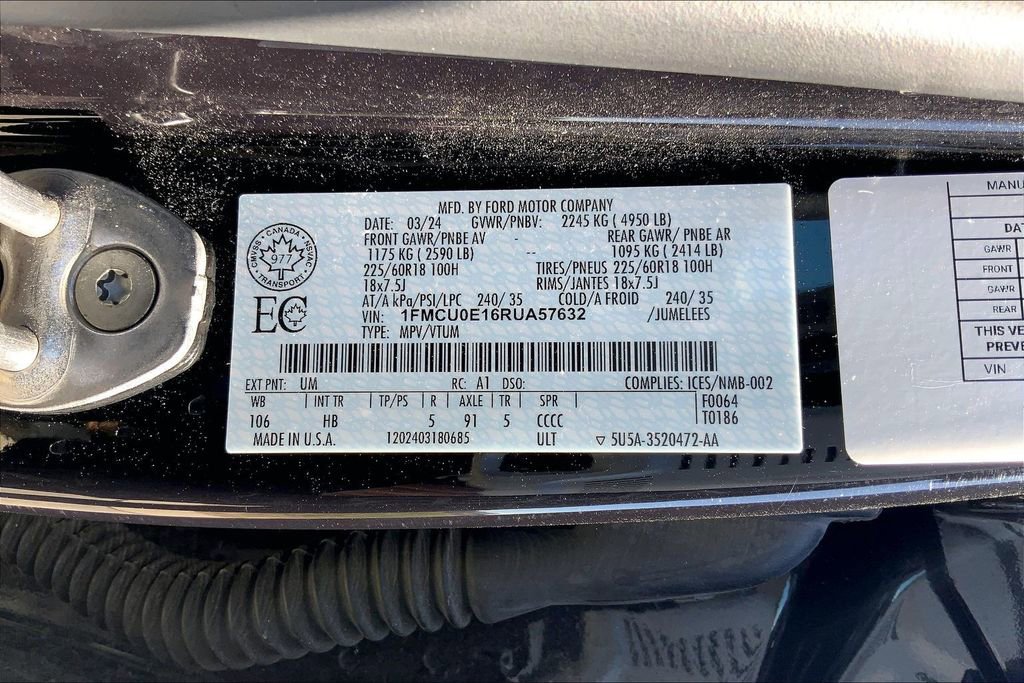 Used 2024 Ford Escape SE image 27