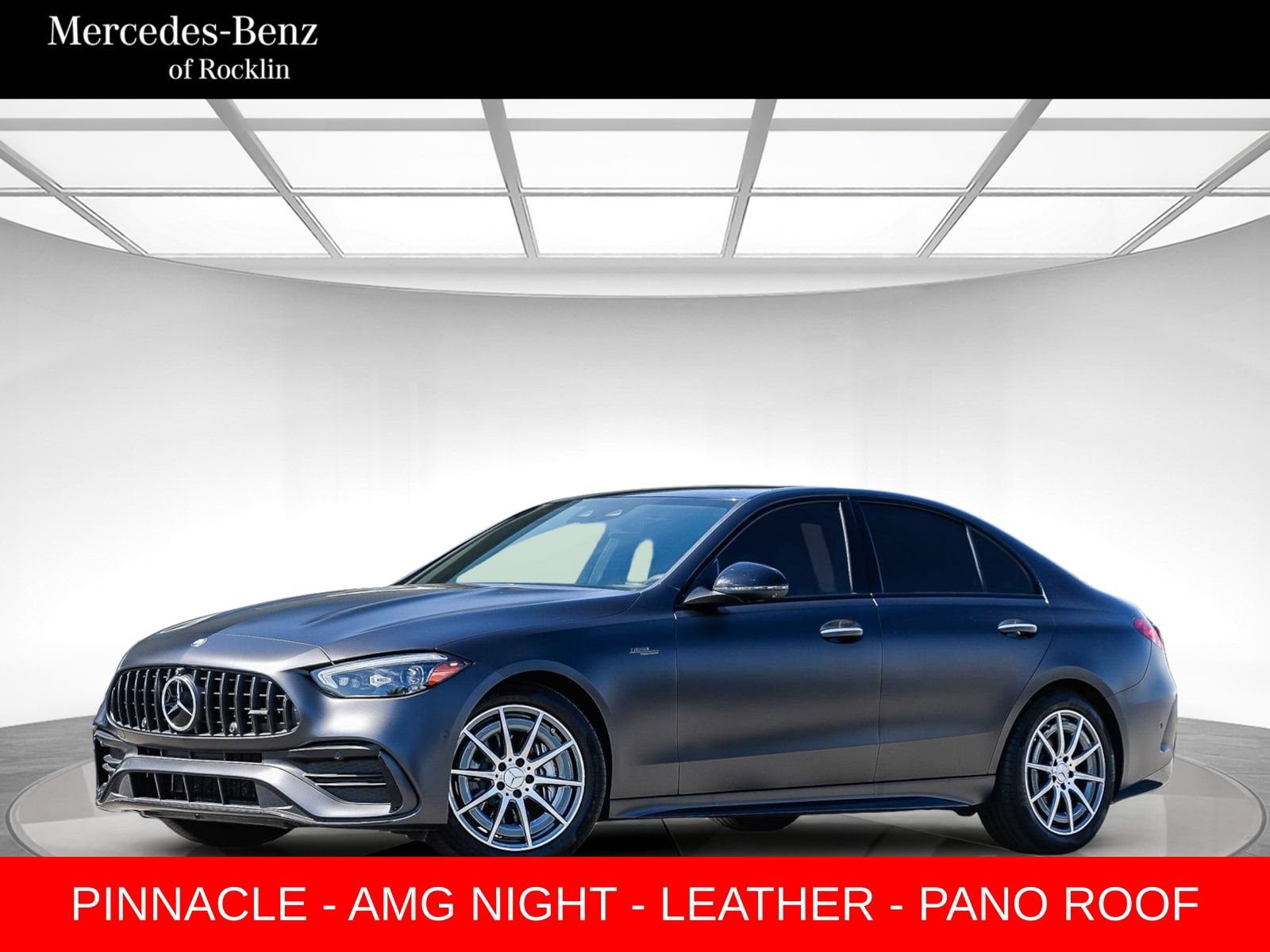 Used 2024 Mercedes-Benz C 43 AMG 4MATIC Sedan video 1