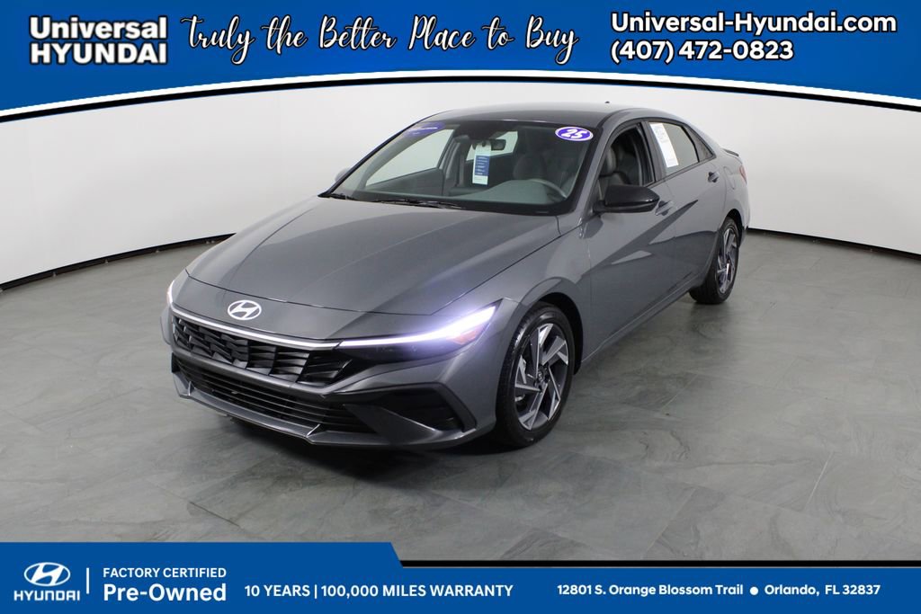 Certified 2025 Hyundai Elantra Sport image 1