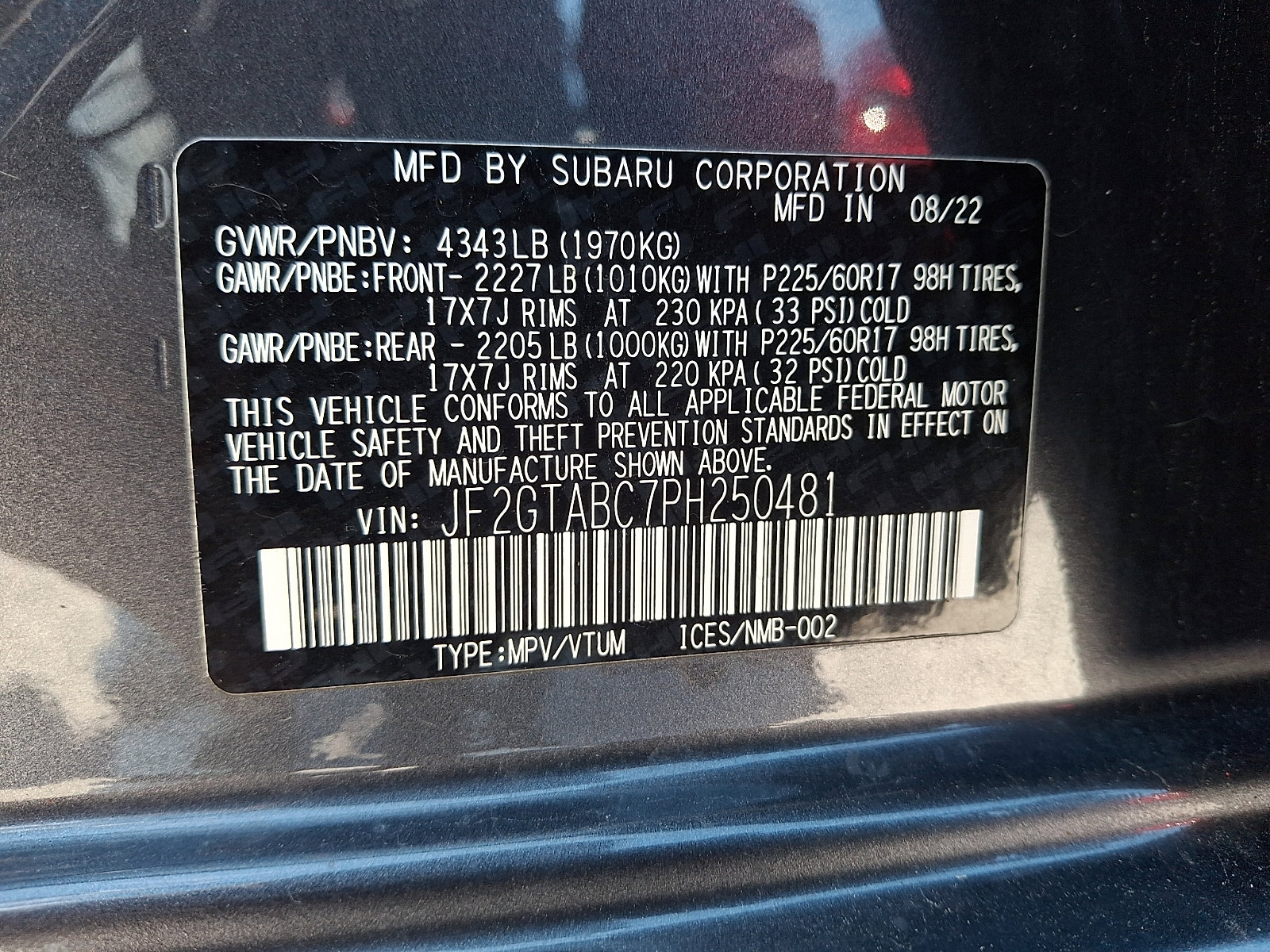 Used 2023 Subaru Crosstrek 2.0i image 26