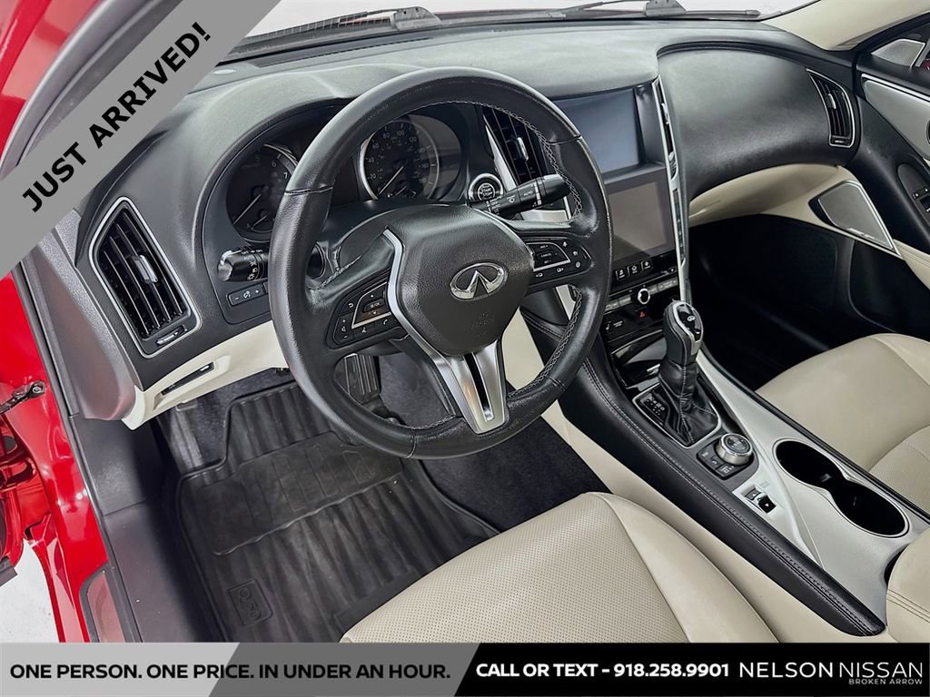 Used 2022 INFINITI Q50 Luxe w/ Cargo Package RWD image 9