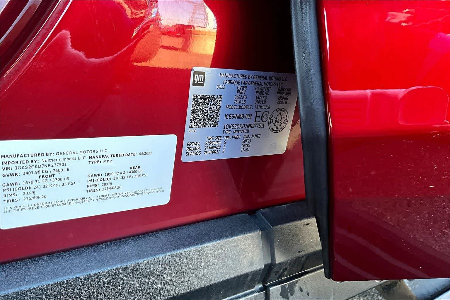 Used 2022 GMC Yukon AT4 image 21