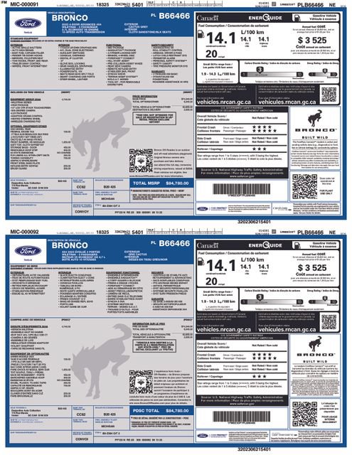 Certified 2023 Ford Bronco Wildtrak AWD/4WD image 5