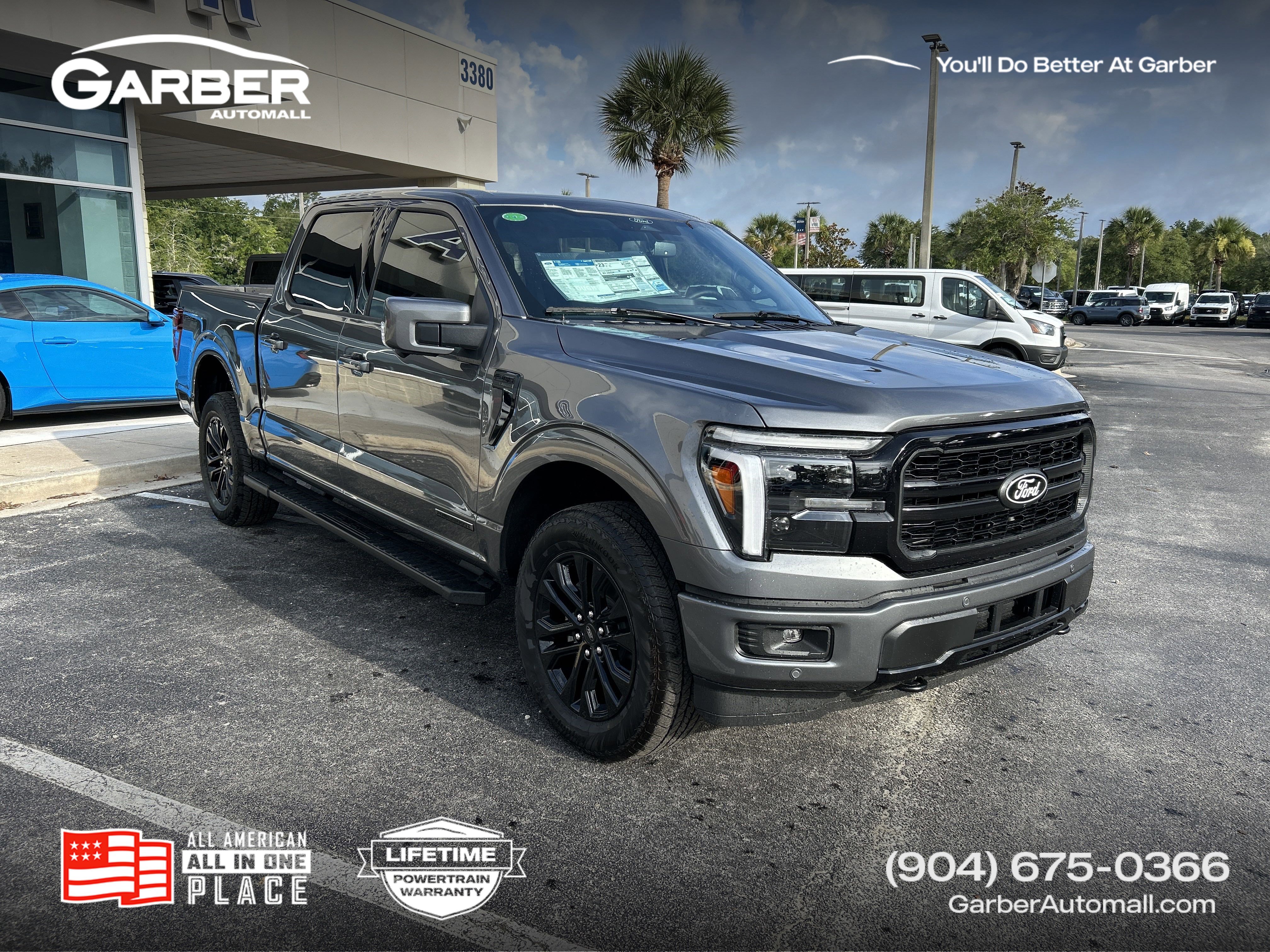 New 2025 Ford F150 Lariat w/ Equipment Group 502A High