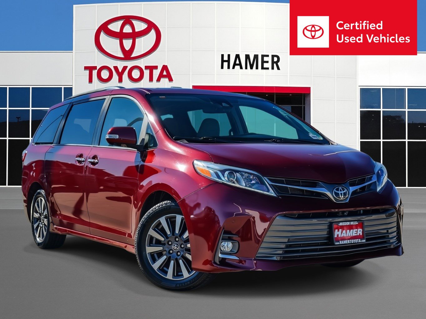 Certified 2020 Toyota Sienna Limited Premium